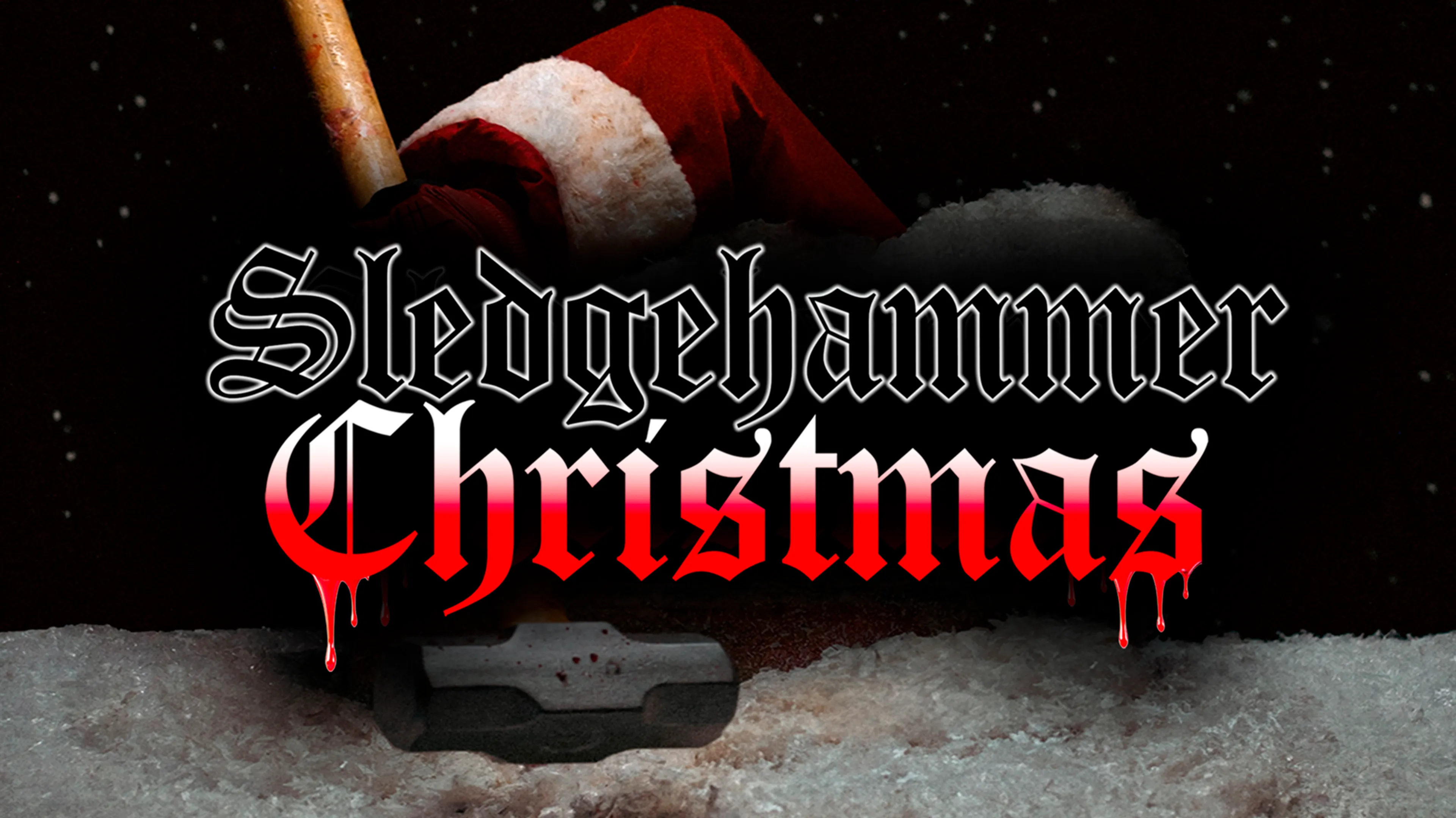 Sledgehammer Christmas poster